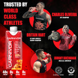 MuscleMeds pack de 12 botellas mostrando conveniencia para provisión semanal