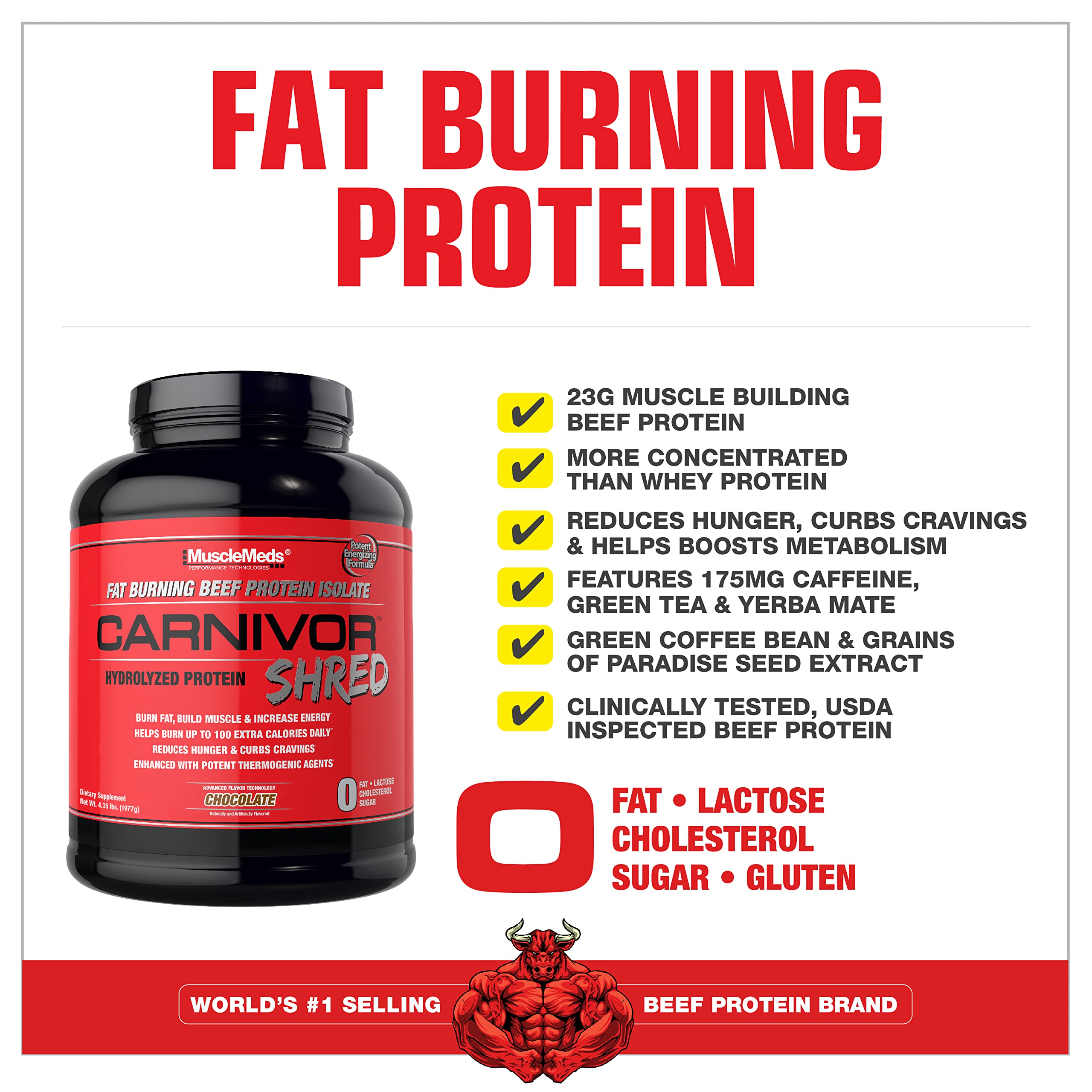 MuscleMeds textura del polvo en cuchara, mezcla fácil y sin grumos