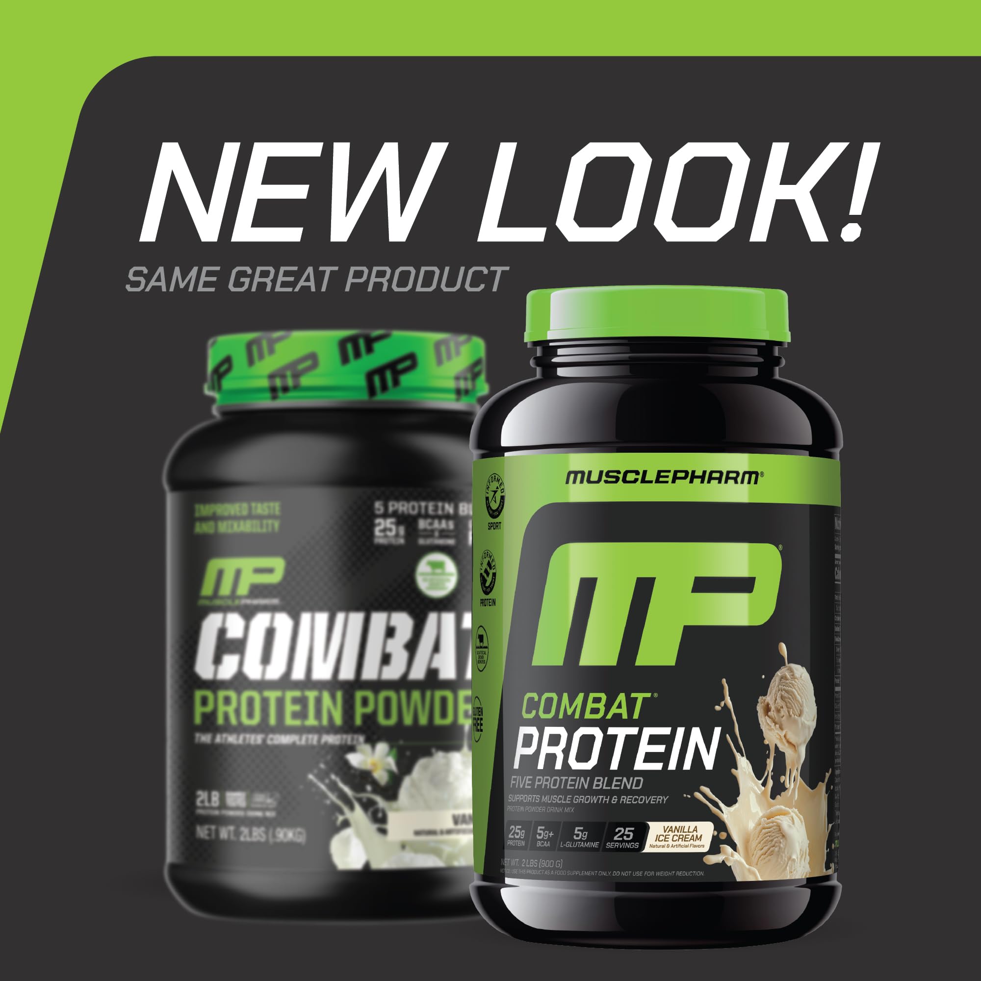 MusclePharm etiqueta y cierre seguros que garantizan calidad