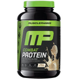 MusclePharm envase frontal mostrando la marca y beneficio recuperación