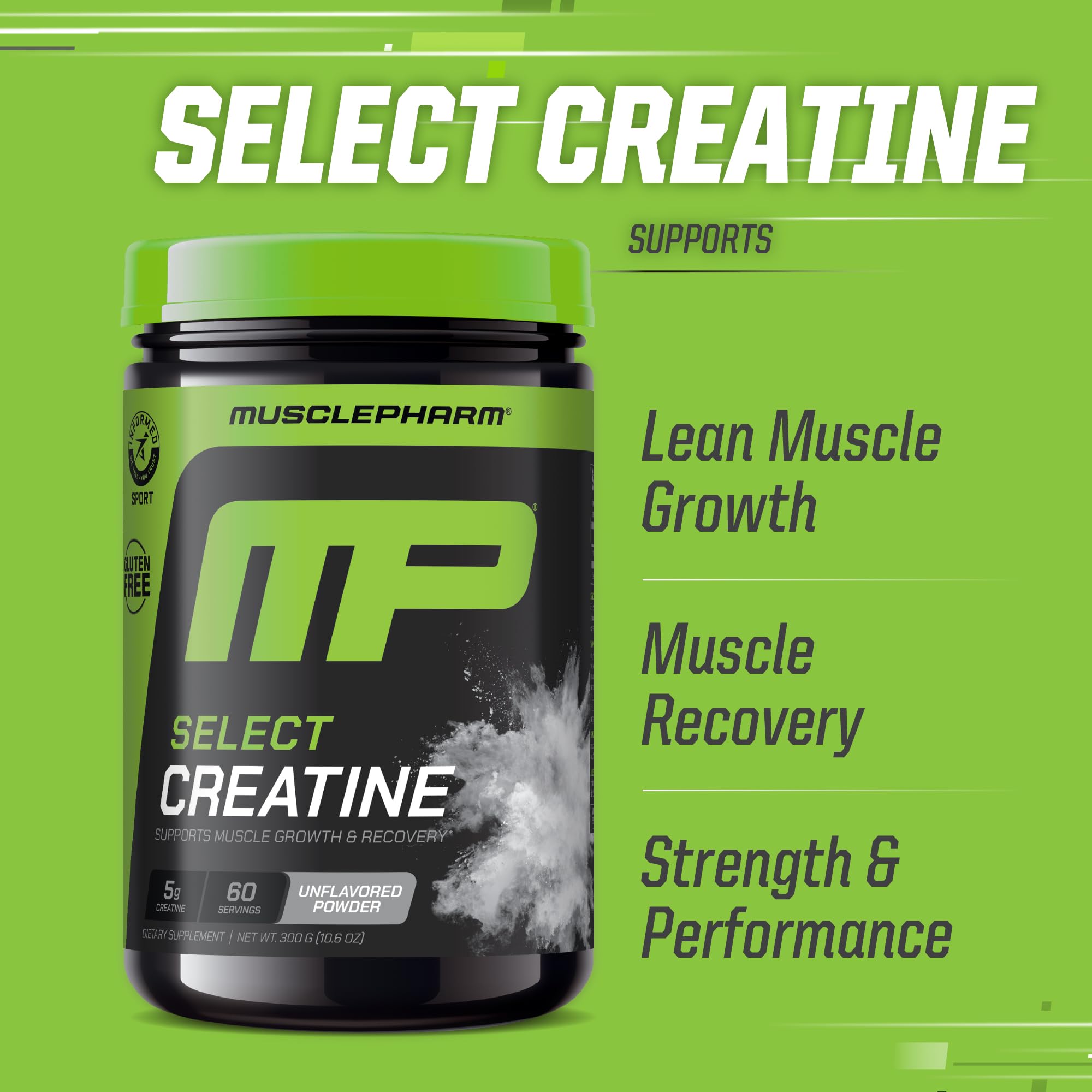 MusclePharm polvo mezclado en batido demostrando fácil integración