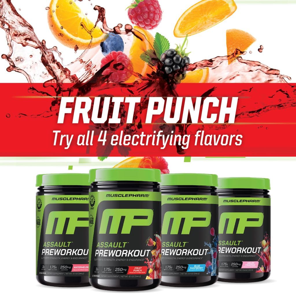 Atleta usando MusclePharm antes del entrenamiento para mayor enfoque