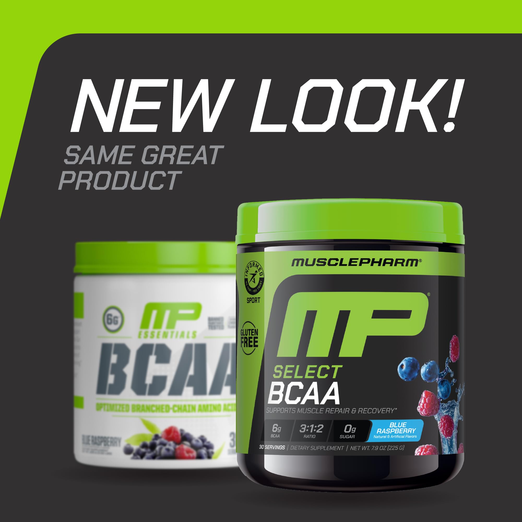 MusclePharm polvo textura en primer plano para mezcla rápida y homogénea