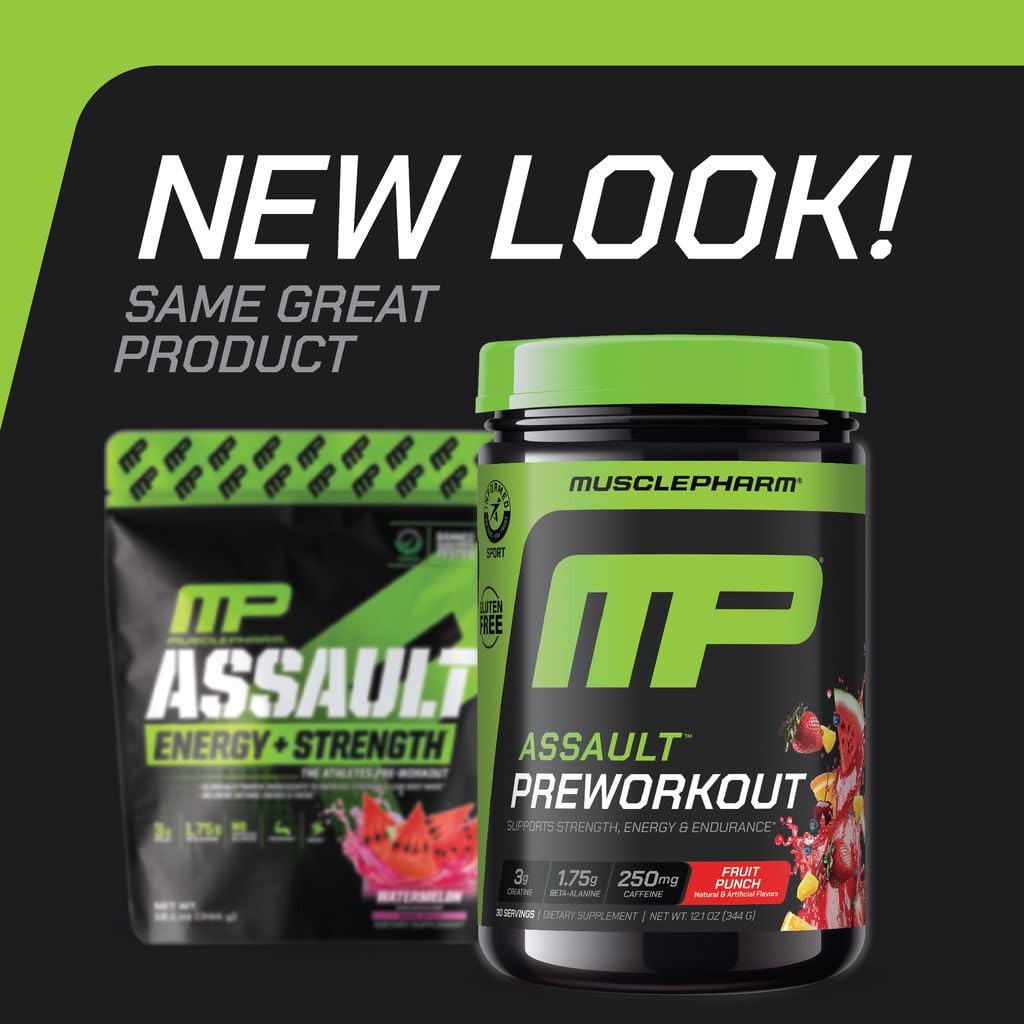 Close-up del polvo MusclePharm con textura fina para disolución rápida