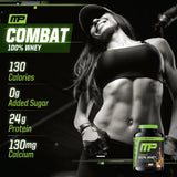 Muscle Pharm cuchara con porción mostrando cantidad por servicio y conveniencia