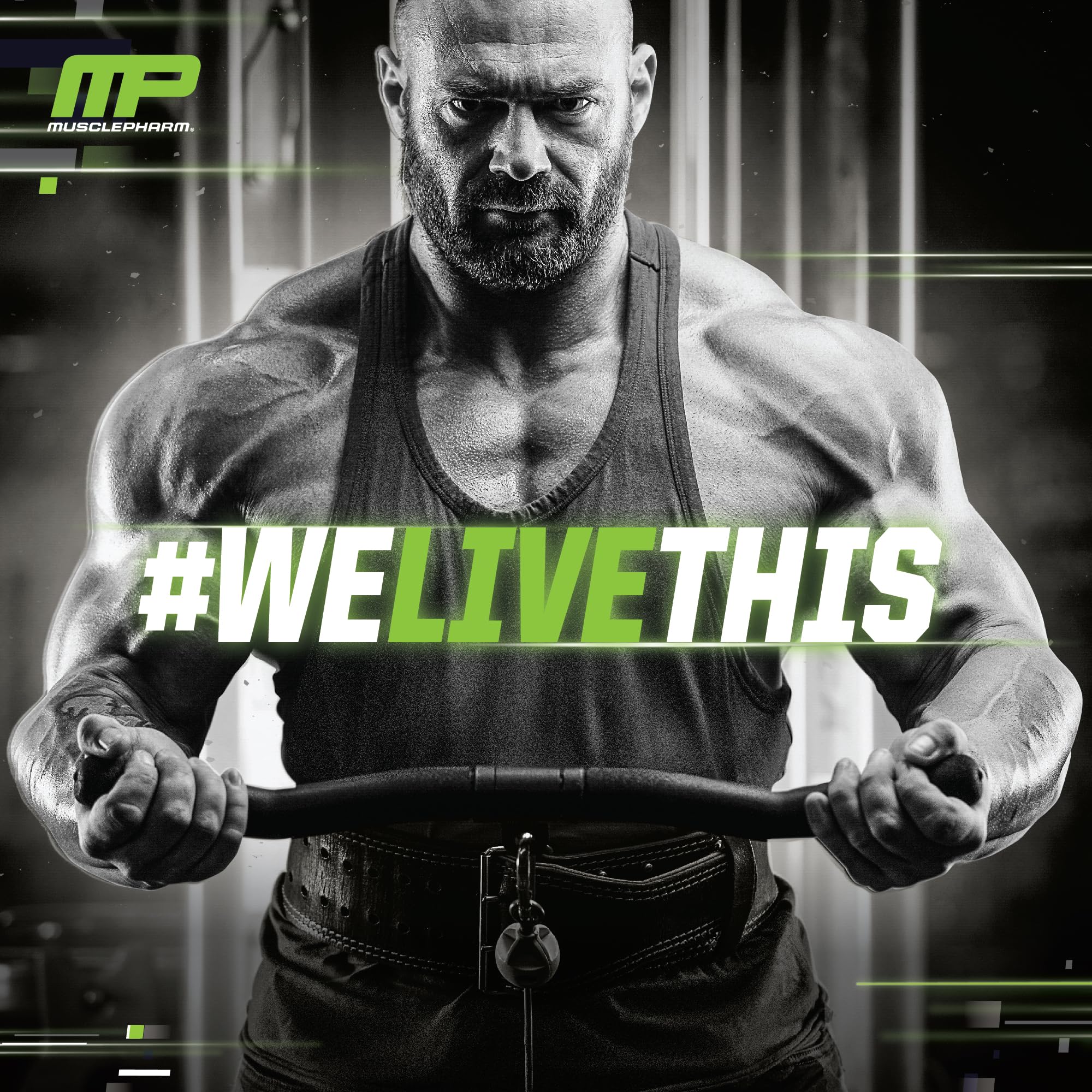 MusclePharm smoothie de chocolate preparado como snack nutritivo