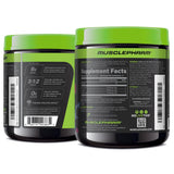 MusclePharm frambuesa azul e ingredientes naturales sugeridos para sabor