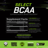 MusclePharm scoop servido en vaso listo para ingerir tras entrenar