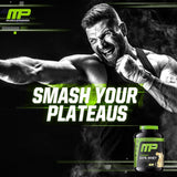 MusclePharm cucharada con porción de proteína para control de macros