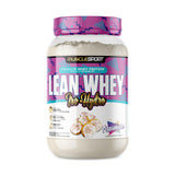 MuscleSport envase frontal Lean Whey Revolution mostrando etiqueta y beneficio proteico