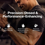 MuscleTech polvo Amino Build textura fina para mezcla rápida y solubilidad