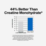 MuscleTech etiqueta de ingredientes destacando creatina pura y perfil de aminoácidos