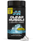 MuscleTech envase Clear Muscle visible, práctico para programación de suplementación