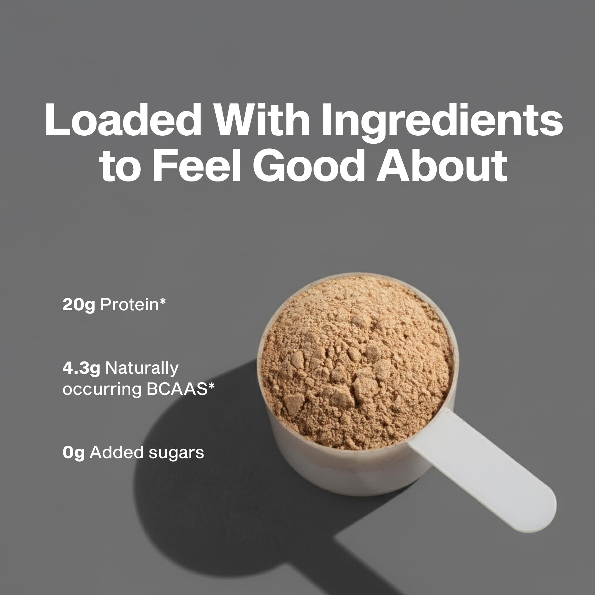 MuscleTech etiqueta con ingredientes, destaca proteína 20 g y sin GMO