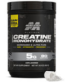 MuscleTech envase frontal mostrando diseño y cantidad, confianza en investigación