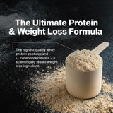 MuscleTech scoop con proteína destacando 30 g por porción para apoyo muscular