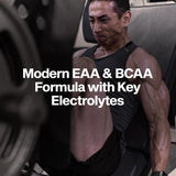 MuscleTech etiqueta con lista de aminoácidos y electrolitos para información clara