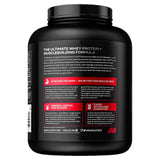 MuscleTech polvo whey textura cerca, fina y fácil de mezclar