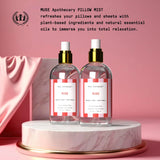 Muse Apothecary primer plano del atomizador que facilita aplicación uniforme