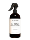 Muse Apothecary frasco frontal eucalipto mostrando diseño y facilidad de uso