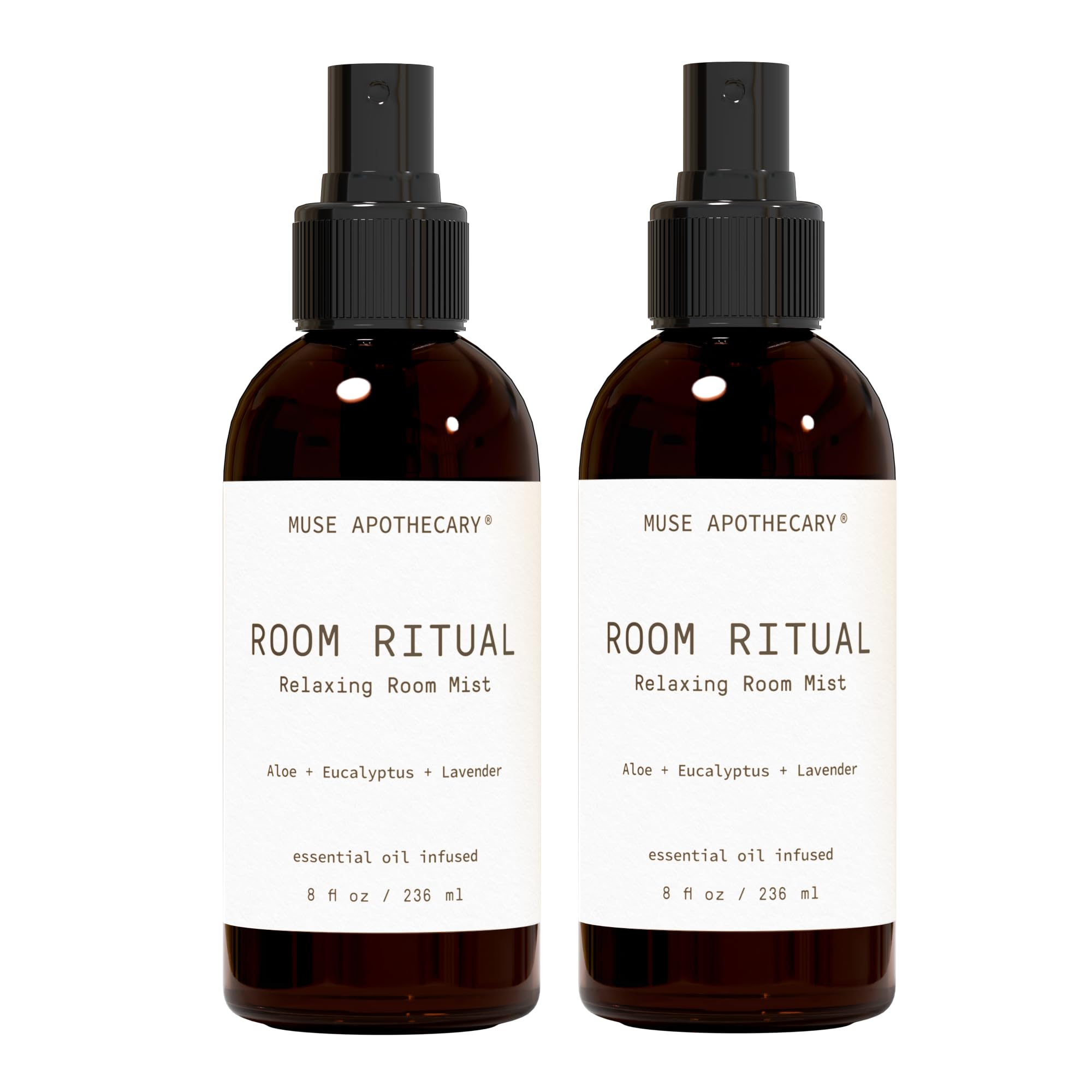 Muse Apothecary frontal del envase mostrando elegancia y aroma natural