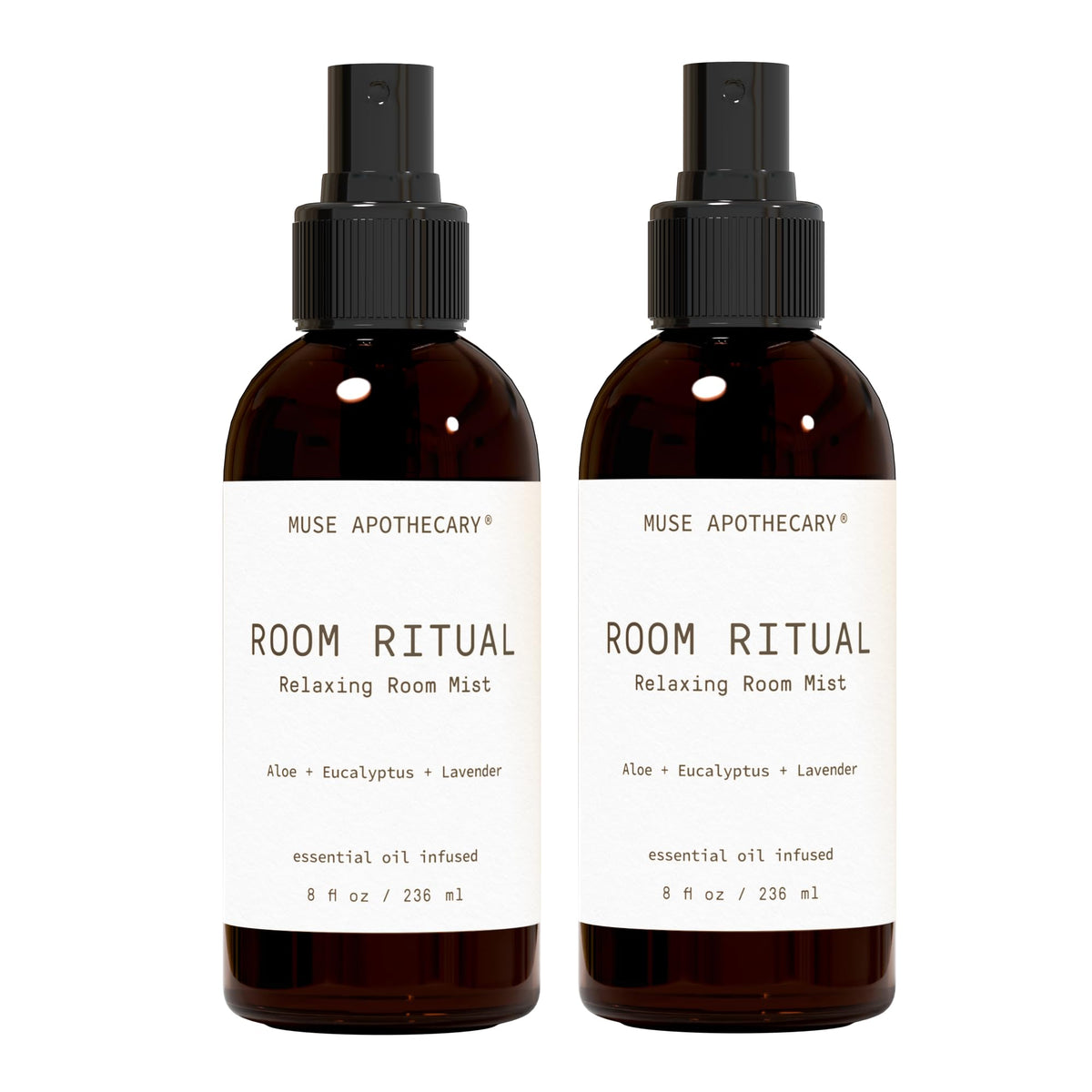 Muse Apothecary frontal del envase mostrando elegancia y aroma natural
