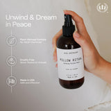 Muse Apothecary spray aplicado en colchas renovando olor y confort