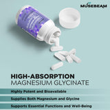 musebeam etiqueta con información nutricional y composición clara