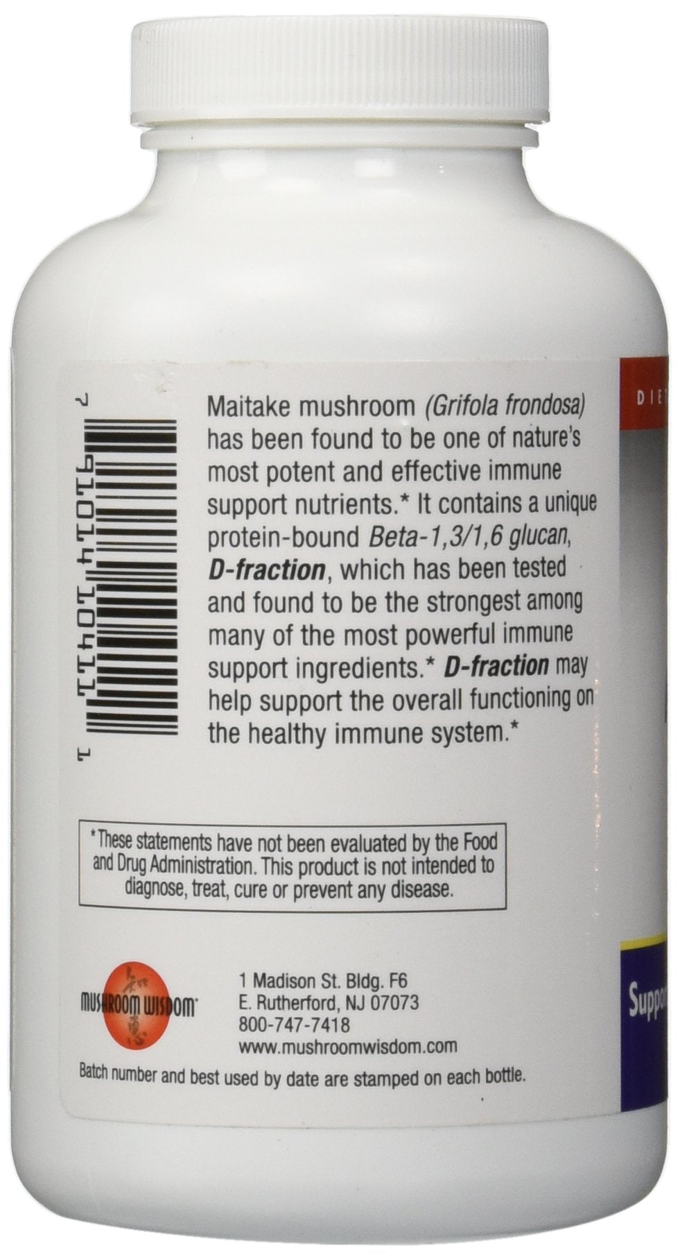 Mushroom Wisdom cápsulas detalle textura y tamaño para consumo cómodo