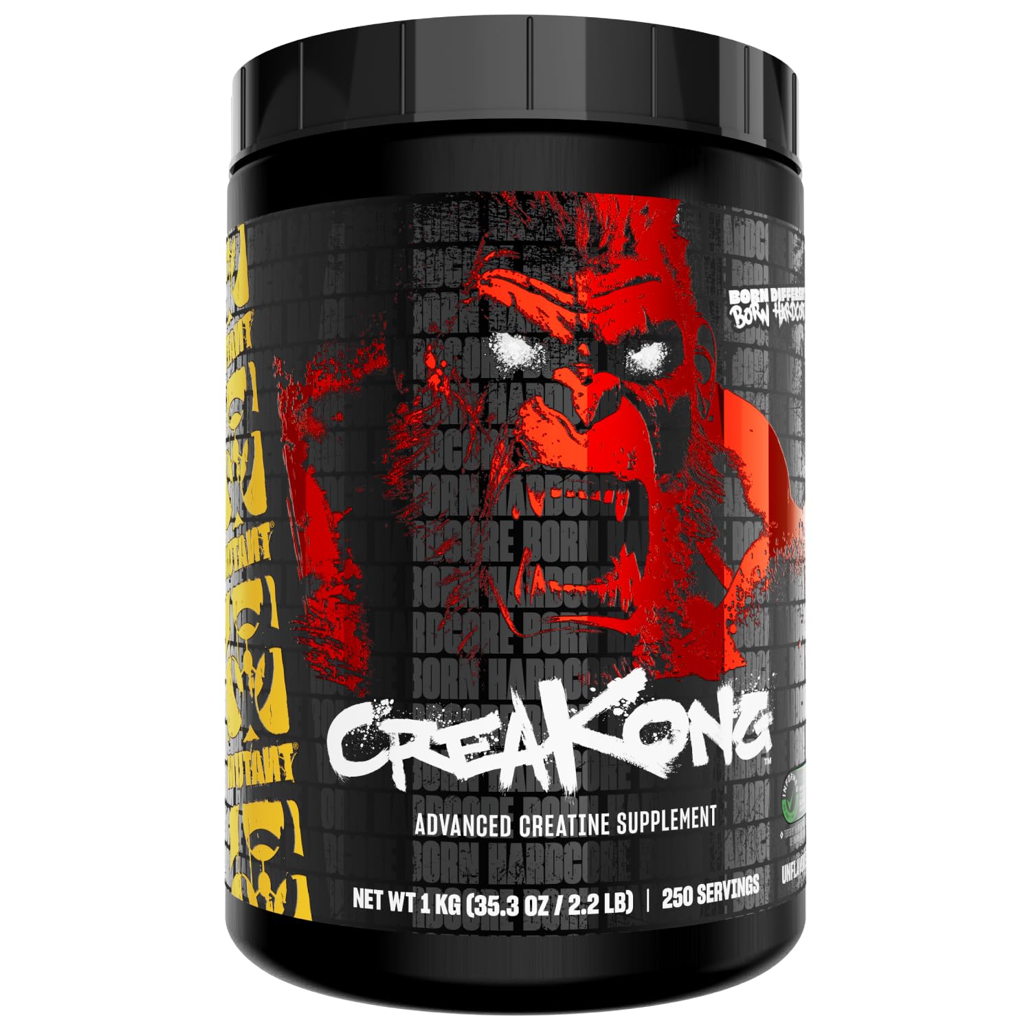 Mutant CREAKONG frontal del envase mostrando diseño y pureza