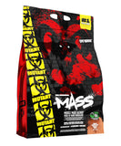 Mutant Mass envase frontal mostrando tamaño y sabor Triple Chocolate, indica alto aporte calórico