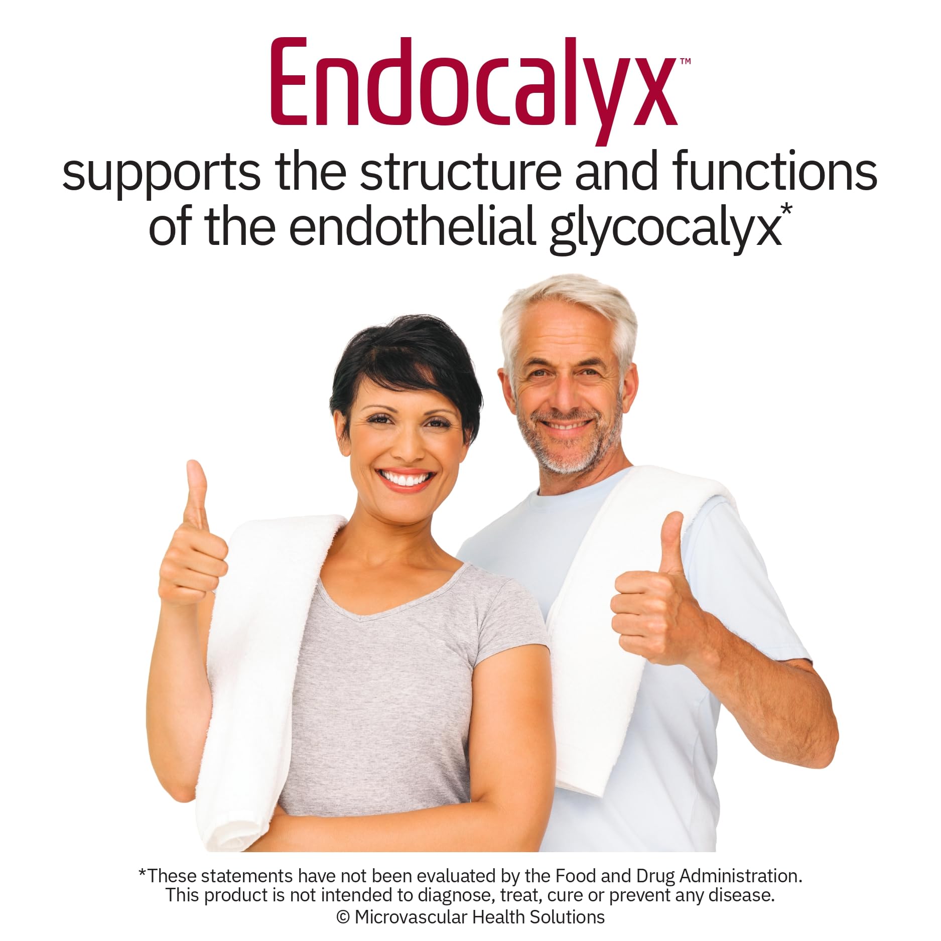 MYBODYRX Endocalyx en escenario activo para comunicar apoyo vascular