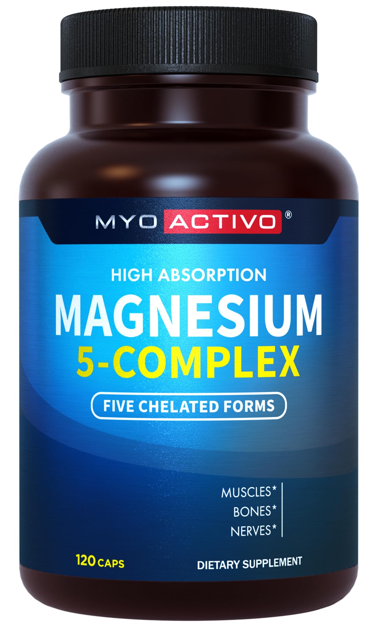 MyoActivo frente del producto mostrando diseño y claridad de la fórmula