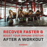 Myogenix Myovite lista de ingredientes destacando minerales quelados