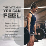 Myogenix Myovite en uso tras entrenamiento para recuperación rápida