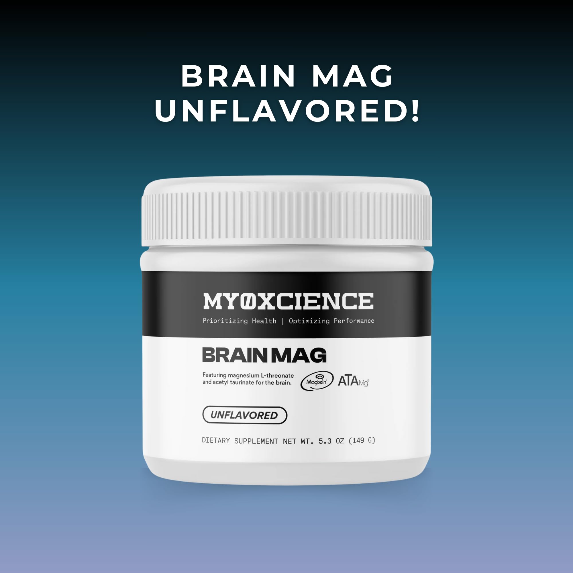 MYOXCIENCE polvo añadido a un batido saludable para incorporar en recetas