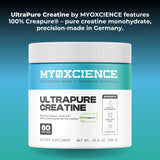 MYOXCIENCE batido antes de entrenar, apoya rendimiento y conveniencia