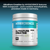 MYOXCIENCE bote sobre banco de gimnasio listo para entrenamiento