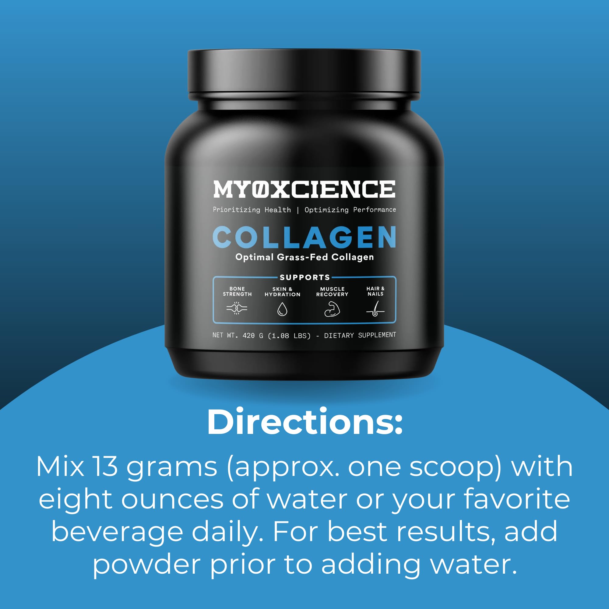 MYOXCIENCE producto en entorno activo, uso conveniente para deportistas