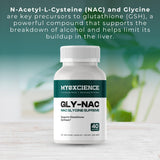 MYOXCIENCE polvo cerca ilustra pureza y aspecto del contenido