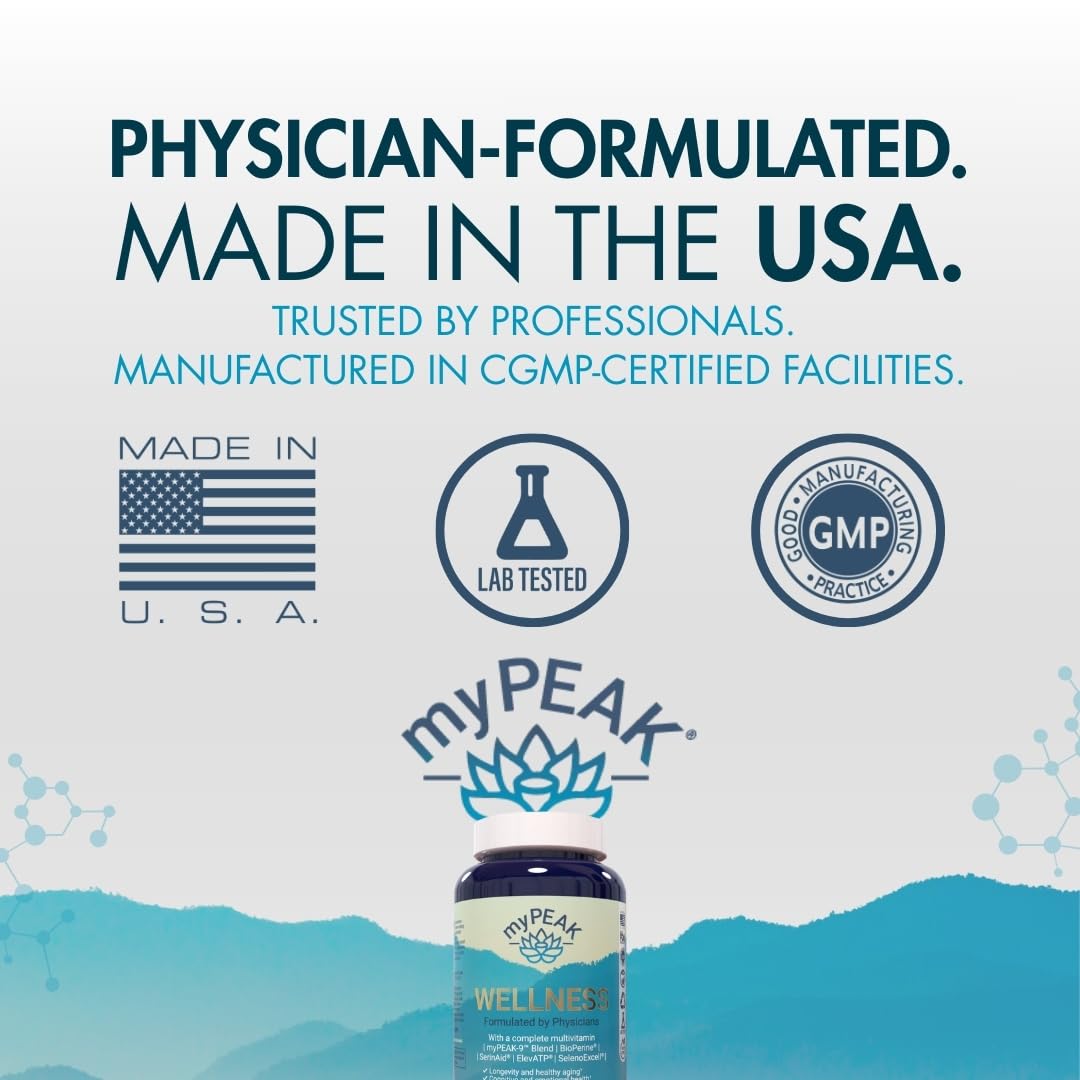 myPEAK etiqueta nutricional detalle con dosis y certificaciones claras