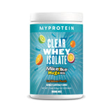 Myprotein envase frontal Mike and Ike que muestra diseño y tamaño
