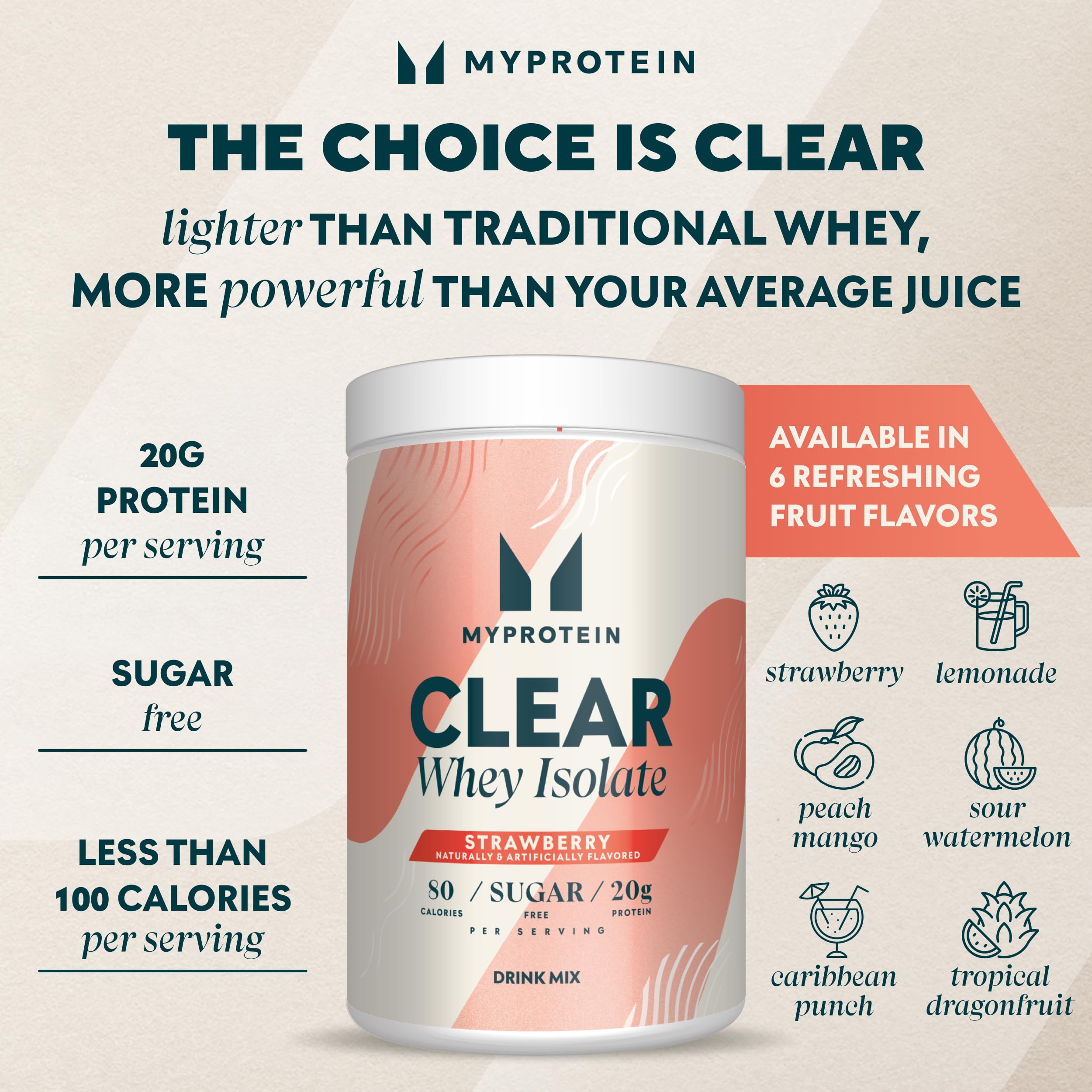 Myprotein batido rosa en smoothie bowl, versátil para recetas protéicas