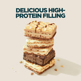 Myprotein caja abierta con 10 unidades lista para consumo y transporte