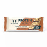 Myprotein primer plano de capas crujientes para apreciar textura y ligereza