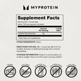 Myprotein batido en gimnasio, creatina lista para apoyar entrenamientos