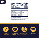 Etiqueta Myrkl con información nutricional clara que facilita decisiones responsables
