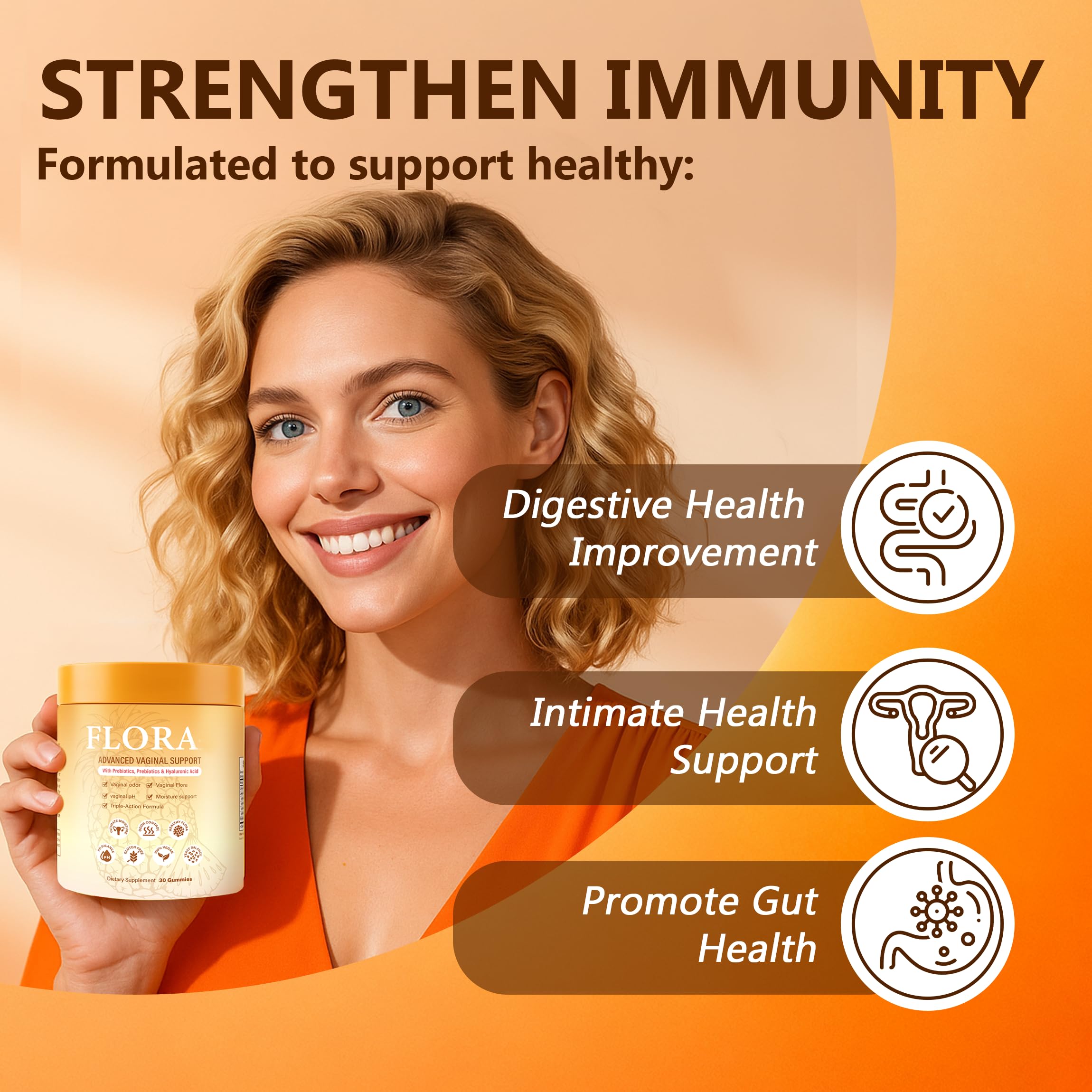 MZXDXZE Flora Plus etiqueta con lista de ingredientes, transparencia y calidad