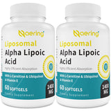 Naering frasco frontal mostrando etiqueta clara y dosis 1400 mg
