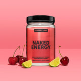 NAKED Cherry Lime en escenario de estilo de vida activo, apto para veganos